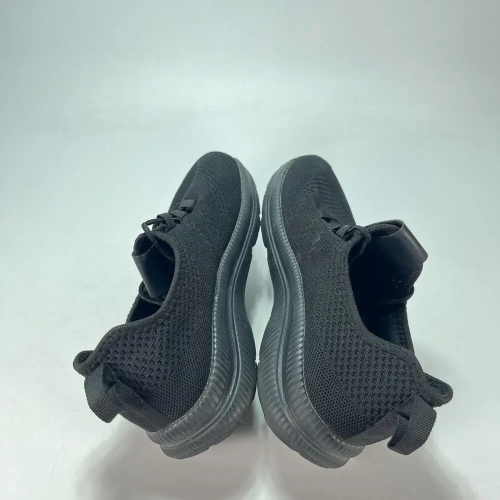 ZOVE Black Lightweight Sneakers Casual Athletic Shoes Women's Size US 9.5 EU 40